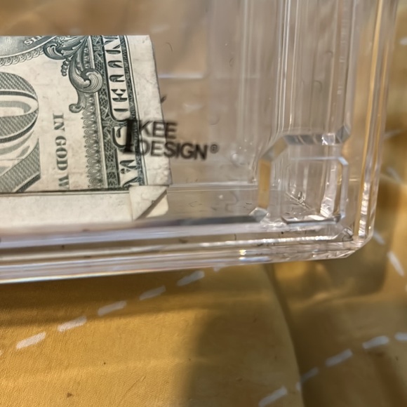 Ikee Design Clear Cosmetic Storage Organizer,/Acrylic/Lucite - Picture 7 of 10